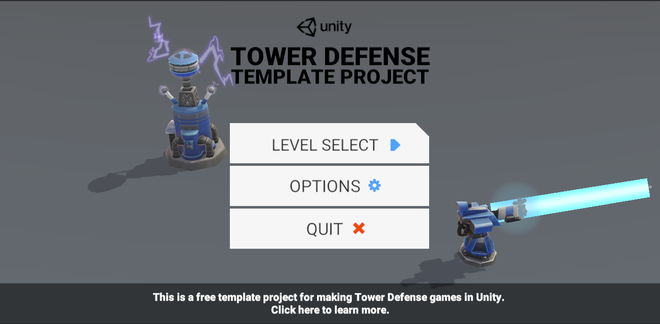 Tower Defense Template - Unity Learn